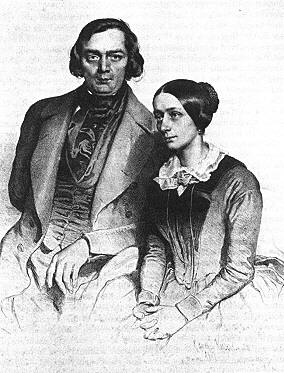 Robert and Clara Wieck Schumann